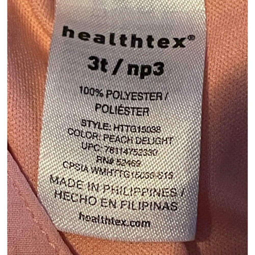Healthtex Girls Floral Pleated Dress Size 3T Pink Lined - Picture 11 of 12